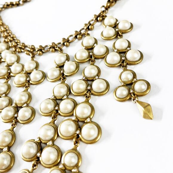 Stella & Dot Daliah Bib Statement Necklace - Picture 6 of 8